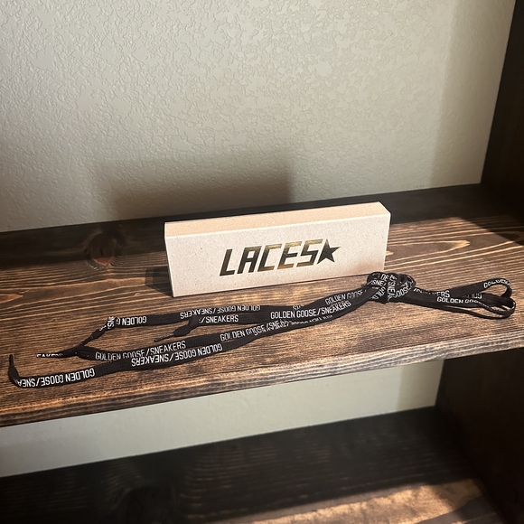Golden Goose Black Laces - Picture 1 of 5